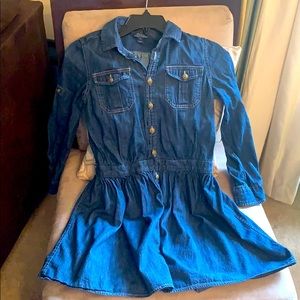 Polo Girl Jean dress😍